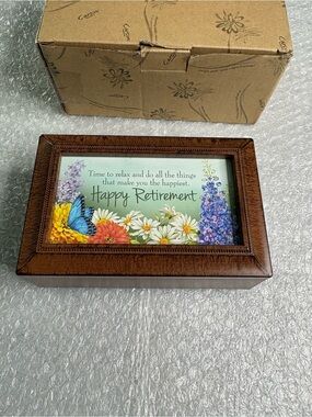 Carson Home Accents "Relax Retirement" Music Box
